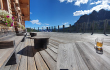 Chalet Col Dei Baldi餐厅图片