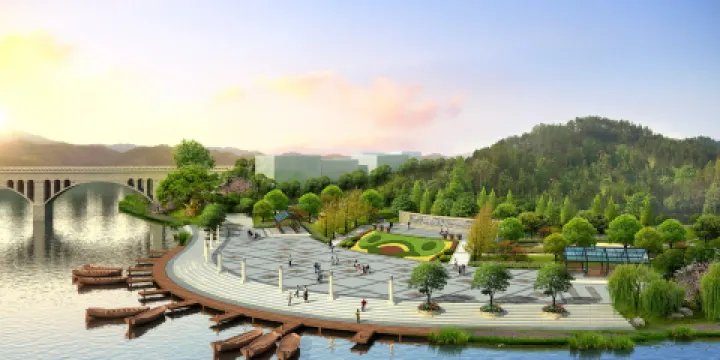 廣德市無量溪濱河公園