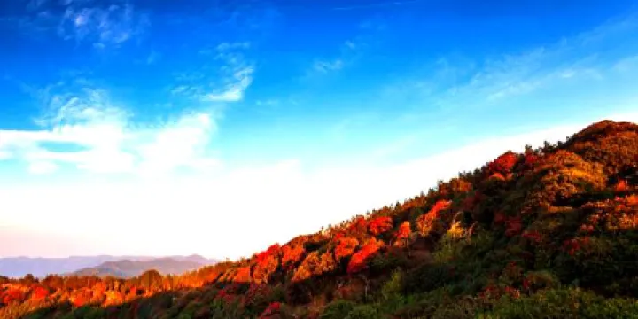 磨盤山國家森林公園山頂觀景台