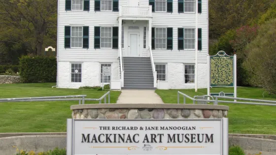 The Richard and Jane Manoogian Mackinac Art Museum