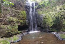 Waterfalls Carcará Brazilian bird景点图片