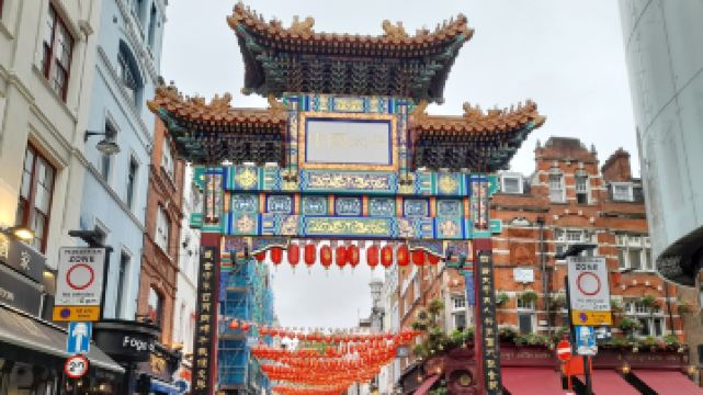 伦敦中国城