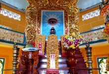 Long-Dinh Cao Dai Temple景点图片