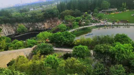 黃金海灘景區九曲棧道