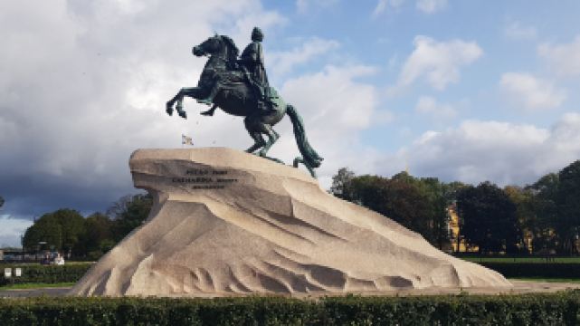 彼得大帝青铜骑士像