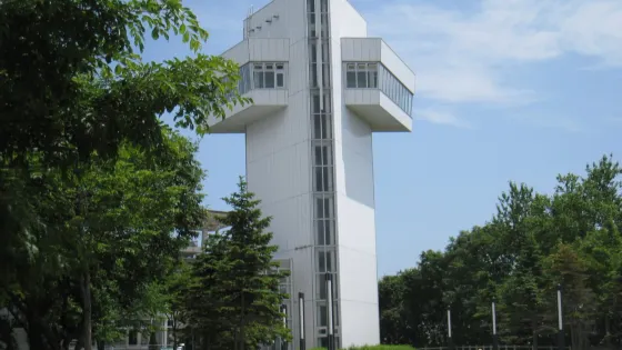 苫小牧市綠之丘公園觀景台