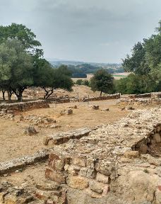 Iberian town of Ullastret-赫罗纳省