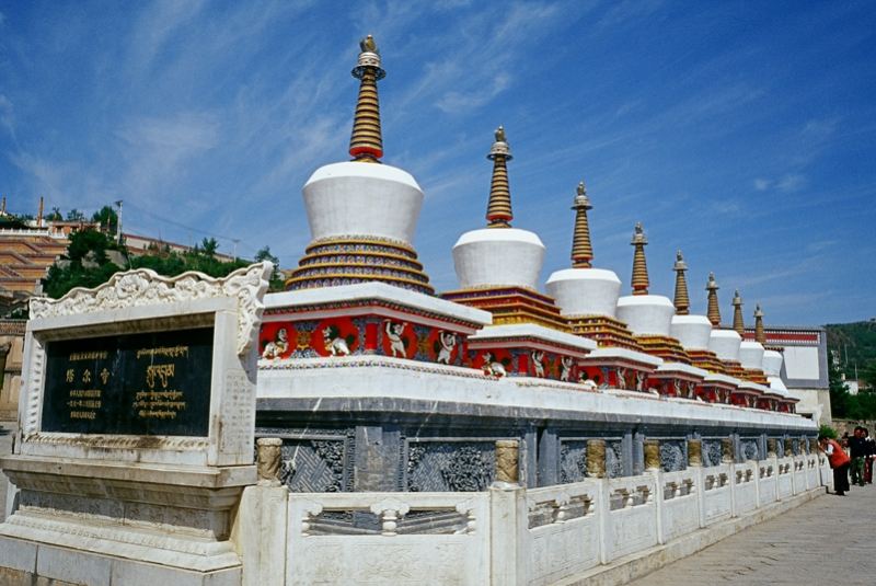 塔尔寺-如来八塔