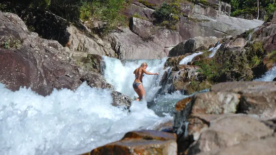 Behana Gorge Waterfall