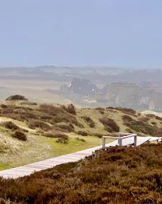 Aussichtspunkt „Dünenbalkon“ der Naturschutzgemeinschaft (NSG) Sylt bei List-里斯特