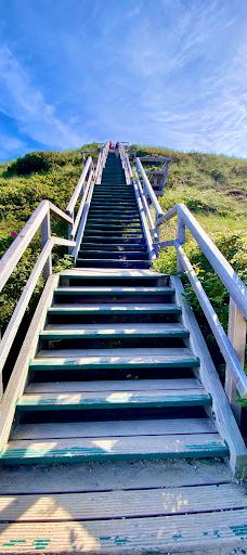 Aussichtspunkt „Dünenbalkon“ der Naturschutzgemeinschaft (NSG) Sylt bei List-里斯特