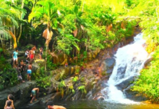 Sauzier Waterfall景点图片