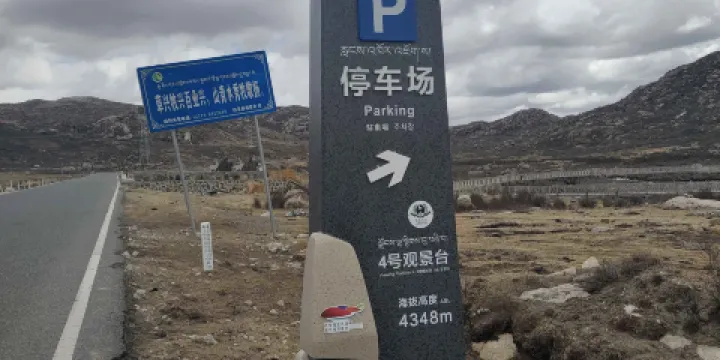 拉龍措古冰漂濕地旅遊景區-4號觀景台