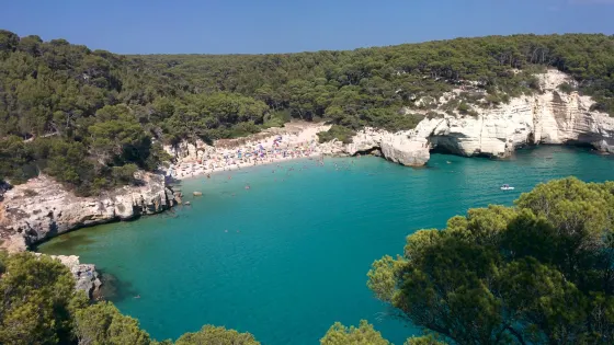 Cala Mitjana海灘