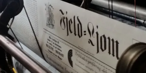 Newspaper Museum - Fjell-Ljom