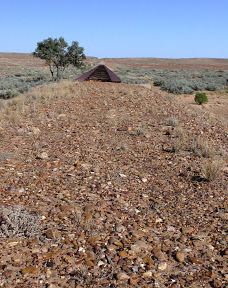 Oodnadatta Track to Mount Dare 4wd Track Start 4wd-Tieyon