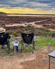 Lake Crosbie Campground-Murray-Sunset