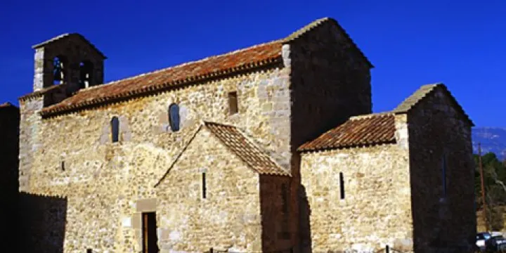 Iglesia romanica de Sant Vicenc d'Obiols