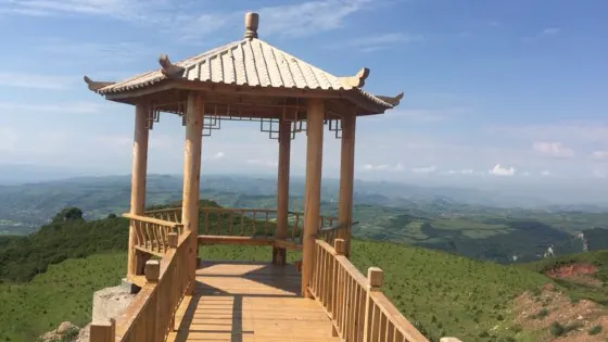 哇麻村寺溝潭徒步旅遊營地