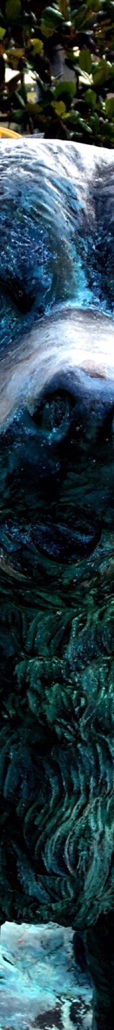 忠实的狗白 哀悼纪念碑-座间味村