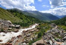 Shkhara Glacier景点图片