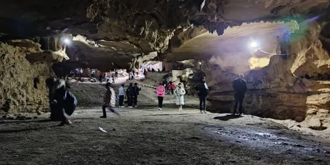 竹篙寨中央後方保管處舊址