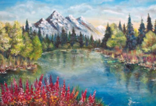 Photo Painting On Canvas, Oil Paintings, Oil Painting , Custom Portraits, Landscape Paintings景点图片