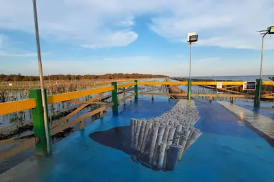Rak Thale Bangkhunthian Bridge