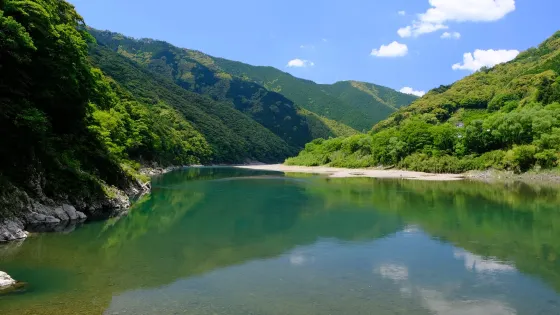 岩間沈下橋