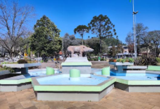 Praça Central de Anta Gorda景点图片