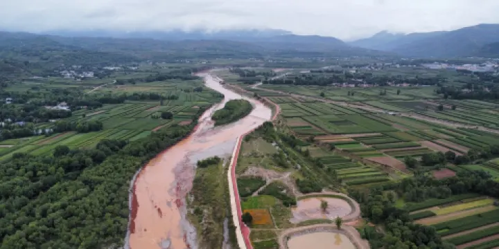 甘肅臨洮洮河國家濕地公園-王馬家灘