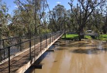 Lachlan River Swing Bridge景点图片