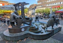 Marktbrunnen, Euskirchen - Bonifatius Stirnberg (1986)景点图片