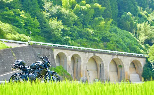 広浜鉄道今福線 五連アーチ橋