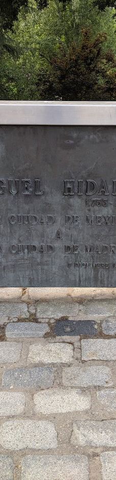 Monument To Miguel Hidalgo-马德里