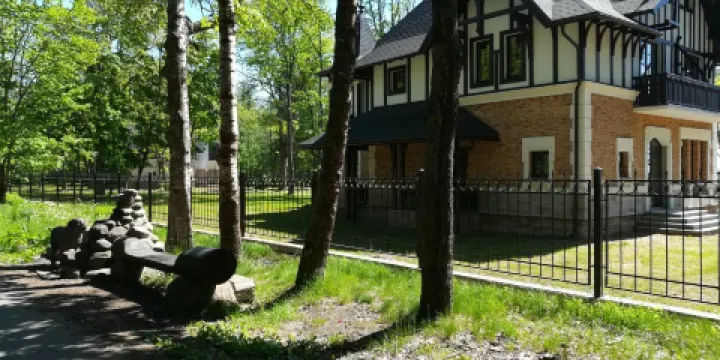 St. Bernard Dog Statue