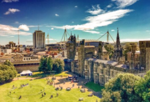 加的夫城堡景点图片