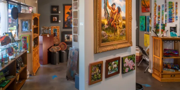 Blue Moose Art Gallery