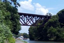 Upside Down Railroad Bridge景点图片