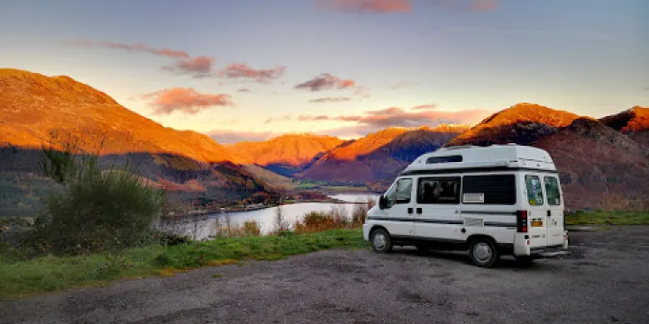 Ratagan Pass viewpoint