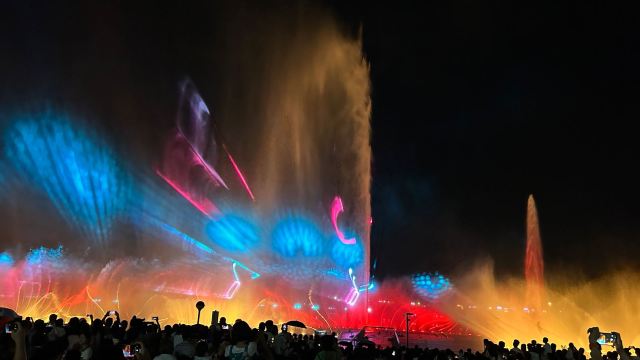 中央公园音乐喷泉