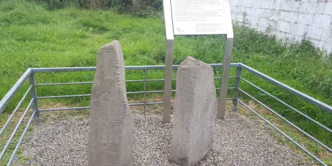 Chute Hall Ogham Stones