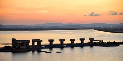 児島灣締切堤防