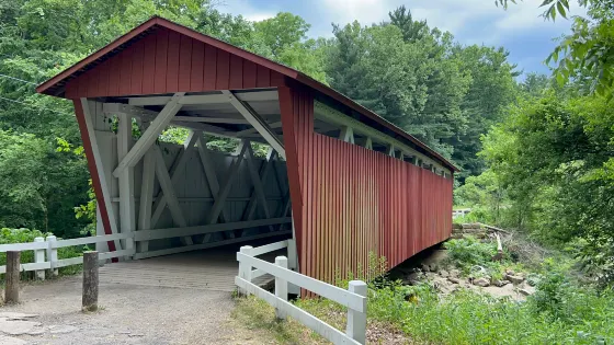 Everett Road Covered Bridge
