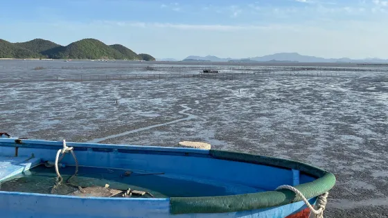 臥溫海邊