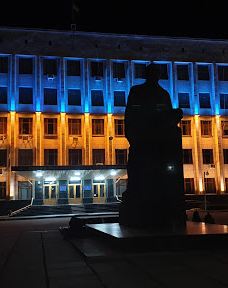 Monument to constructor Serhii Korolov-Zhytomyrs'ka city council