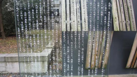 長岡城跡