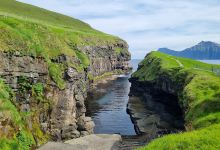 Gjógv Natural Harbour景点图片