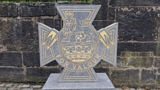 Reciptients of Victory Cross Memorial