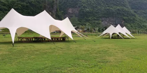 都安三島灣航空科普基地-露營區